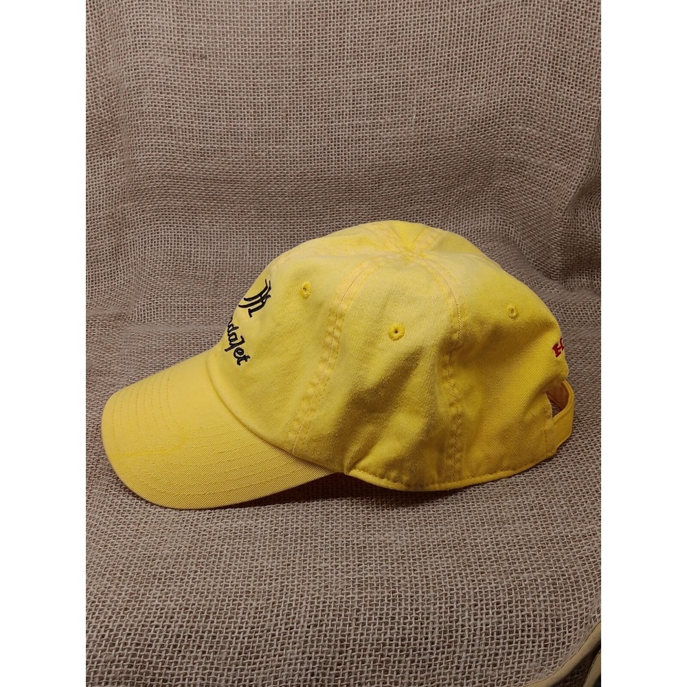 America Needle Yellow HondaJet Honda‎ Aircraft Company Hat Baseball Cap - Picture 2 of 6